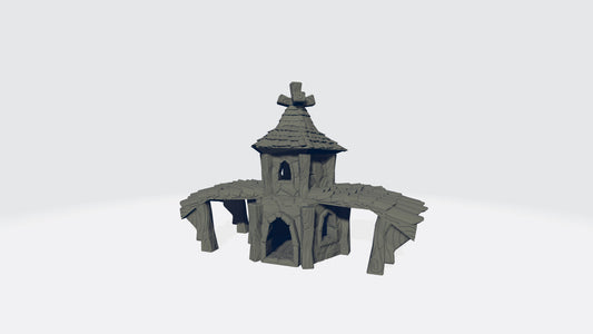 Dwarven Tower House – RFIPRINTS 3D Printed Terrain (28mm) - image 2