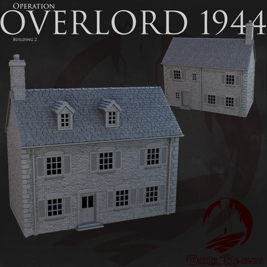Building 2 – Overlord 1944 – Tabletop Terrain – product image 1