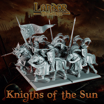 Knights of the Sun – Landor Miniatures 3D Printed Miniature (32mm) - image 5