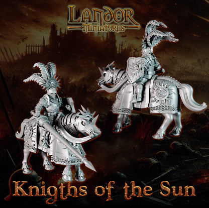 Knights of the Sun – Landor Miniatures 3D Printed Miniature (32mm) - image 7
