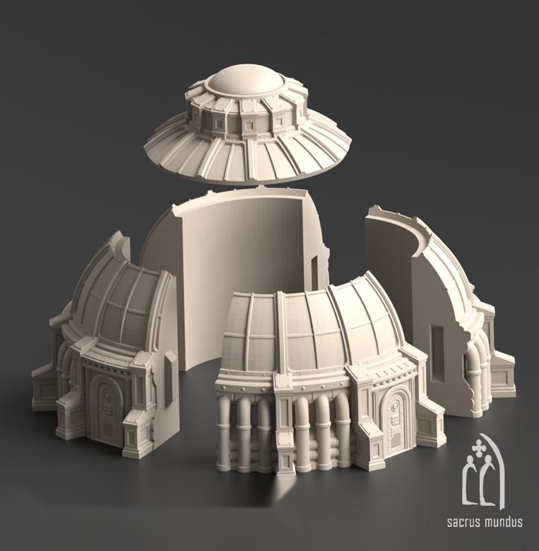 Vigil, The Eternity Domes - Sacrusmundus terrain reference render