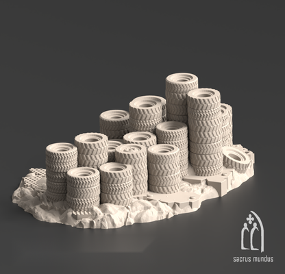 Warpzel-1A, No Git's Land Gulch - Sacrusmundus terrain reference render