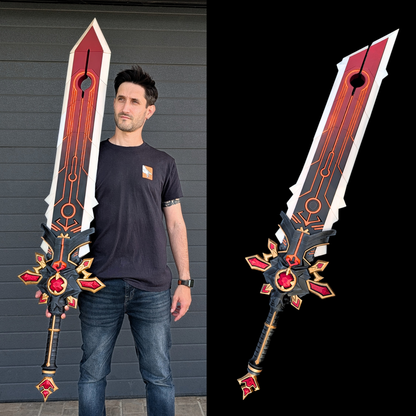 Ashrender Claymore – Full-Scale LED-Ready Cosplay Greatsword