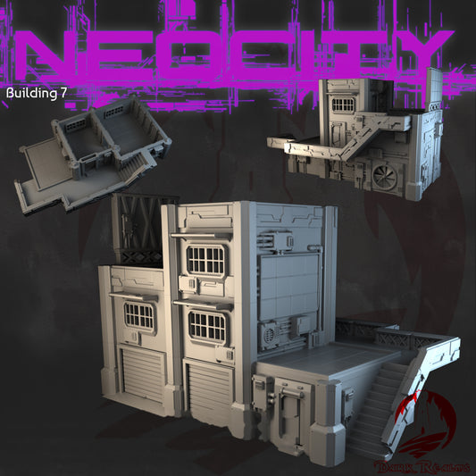 Neocity 7 – Sci-Fi Tabletop Terrain – product image 1