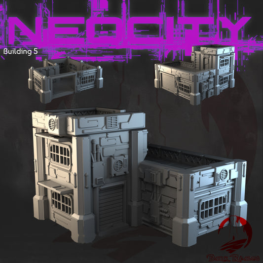 Neocity 5 – Sci-Fi Tabletop Terrain – product image 1