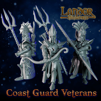 Coast Guard Veterans – Landor Miniatures 3D Printed Miniature (32mm) - image 1