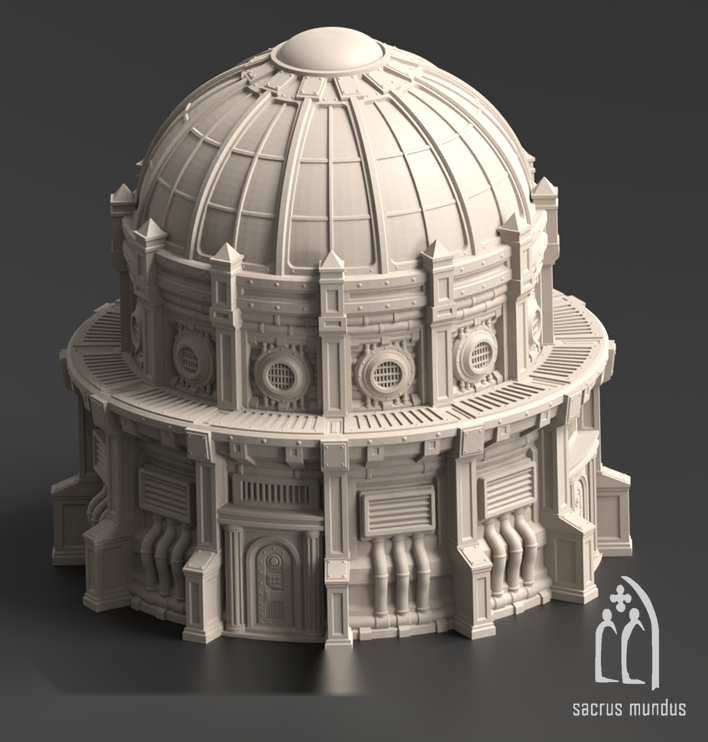 Vigil, The Eternity Domes - Sacrusmundus terrain reference render