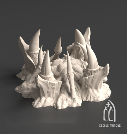 Tulipa, The Assimilated Planet - Sacrusmundus terrain reference render