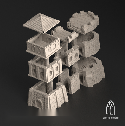 Calamurris, The Medieval World - Sacrusmundus terrain reference render