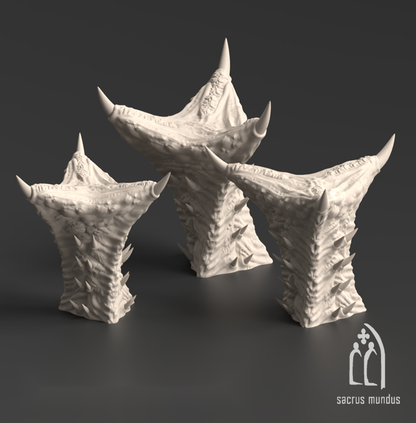 Tulipa, The Assimilated Planet - Sacrusmundus terrain reference render
