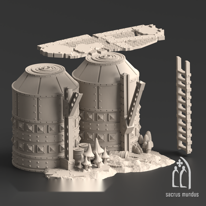 Warpzel-1A, Orc Fungus Farm - Sacrusmundus terrain reference render