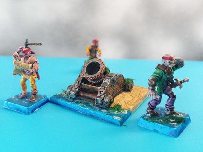 Zombie Pirates Mortar – Landor Miniatures 3D Printed Miniature (32mm) - image 2