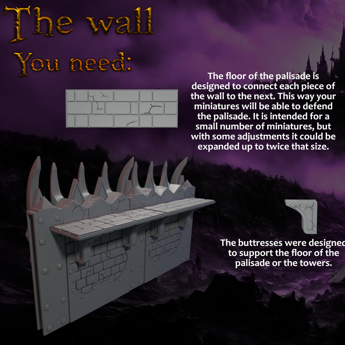 Dark Elves Tower – Landor Miniatures 3D Printed Miniature (32mm) - image 8