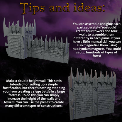 Dark Elves Tower – Landor Miniatures 3D Printed Miniature (32mm) - image 9
