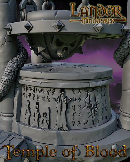 Temple of Blood – Landor Miniatures 3D Printed Miniature (32mm) - image 2