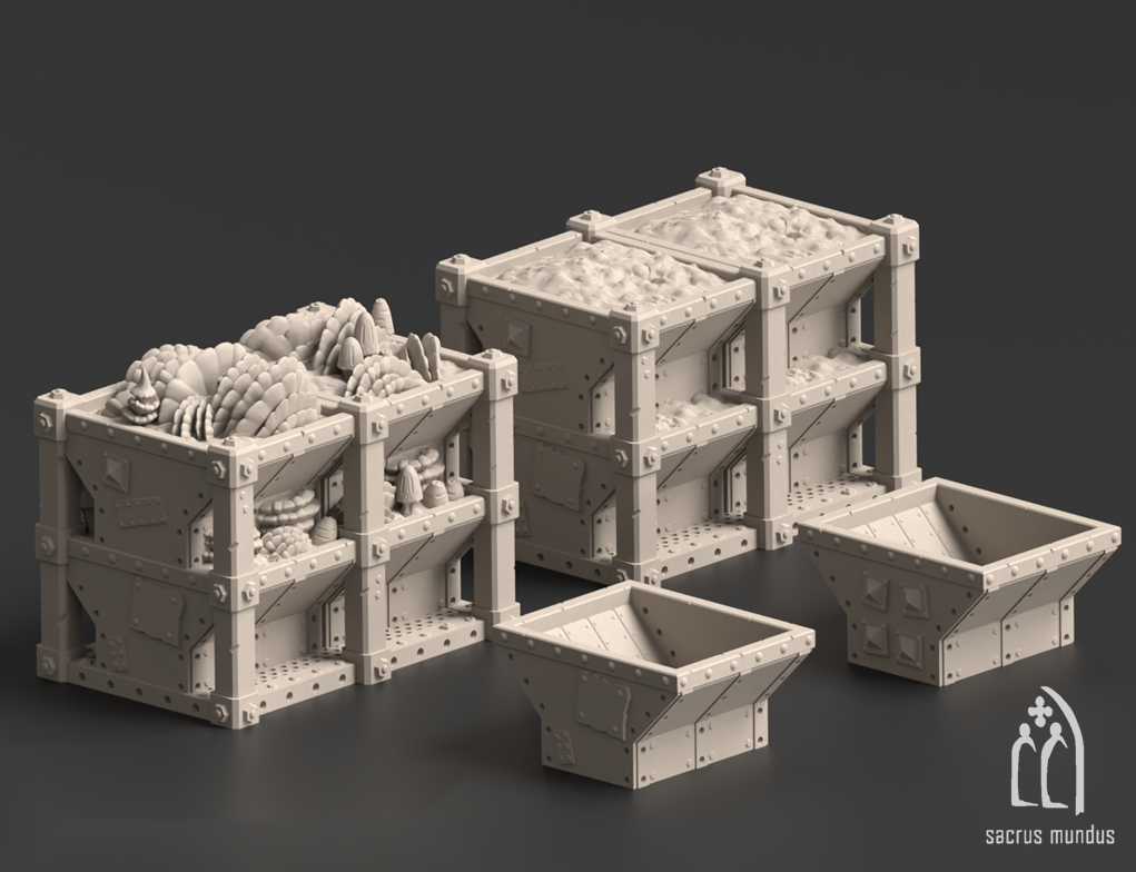 Warpzel-1A, Orc Fungus Farm - Sacrusmundus terrain reference render