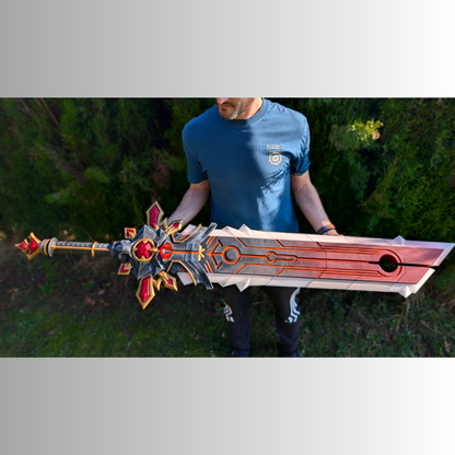 Ashrender Claymore – Full-Scale LED-Ready Cosplay Greatsword