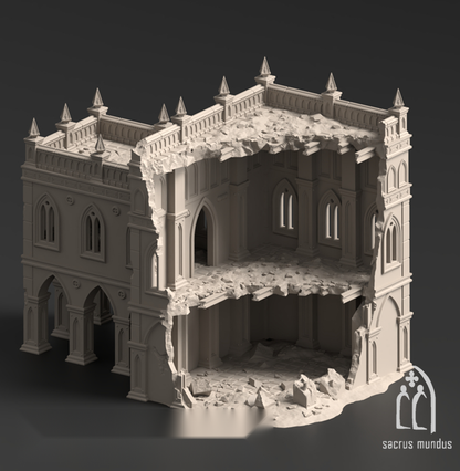 The Desolation of Emerita - Sacrusmundus terrain reference render
