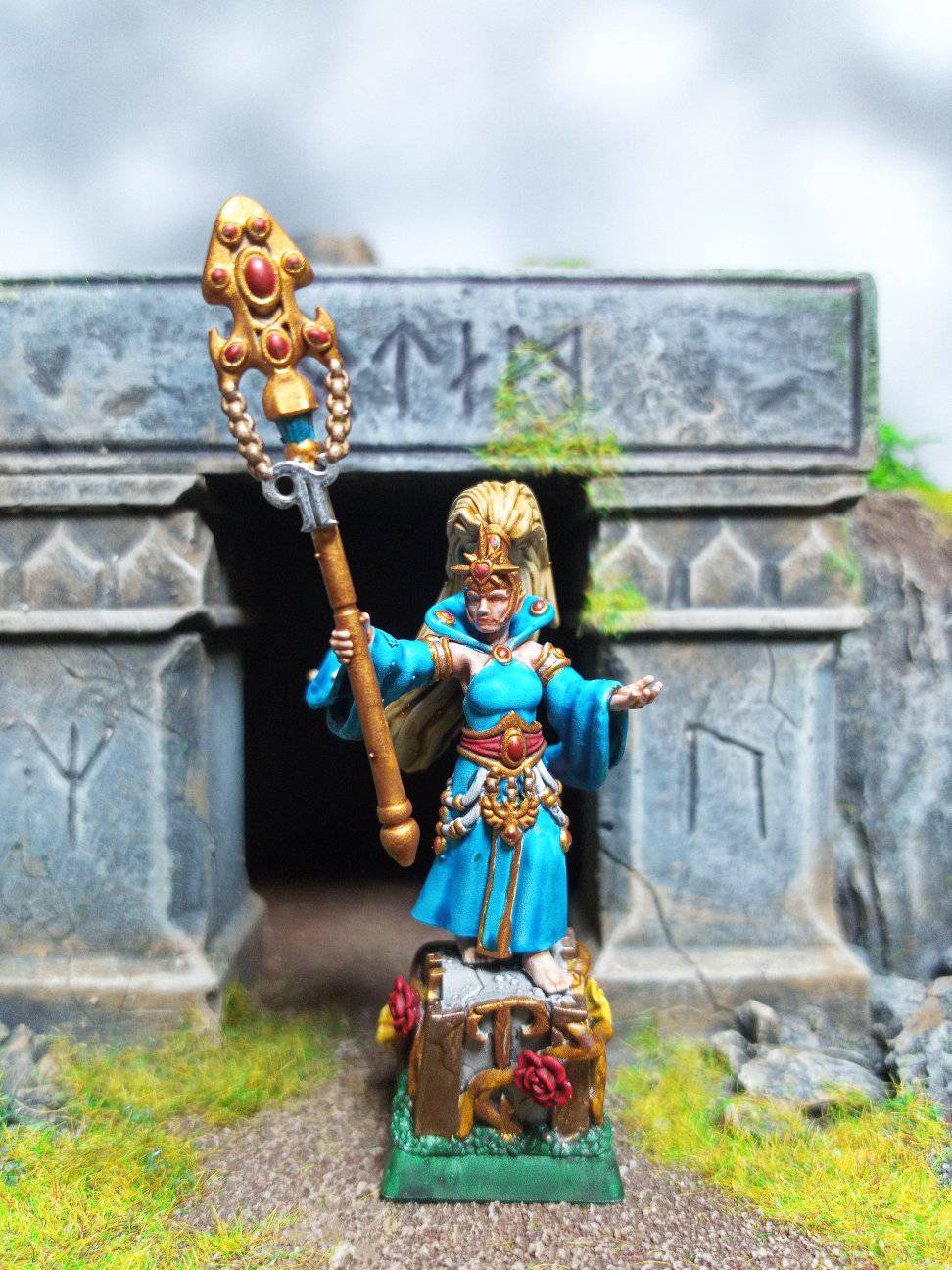 Forest Queen – Landor Miniatures 3D Printed Miniature (32mm) - image 1