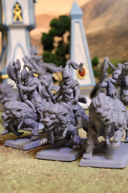 Lion Helms – Landor Miniatures 3D Printed Miniature (32mm) - image 6