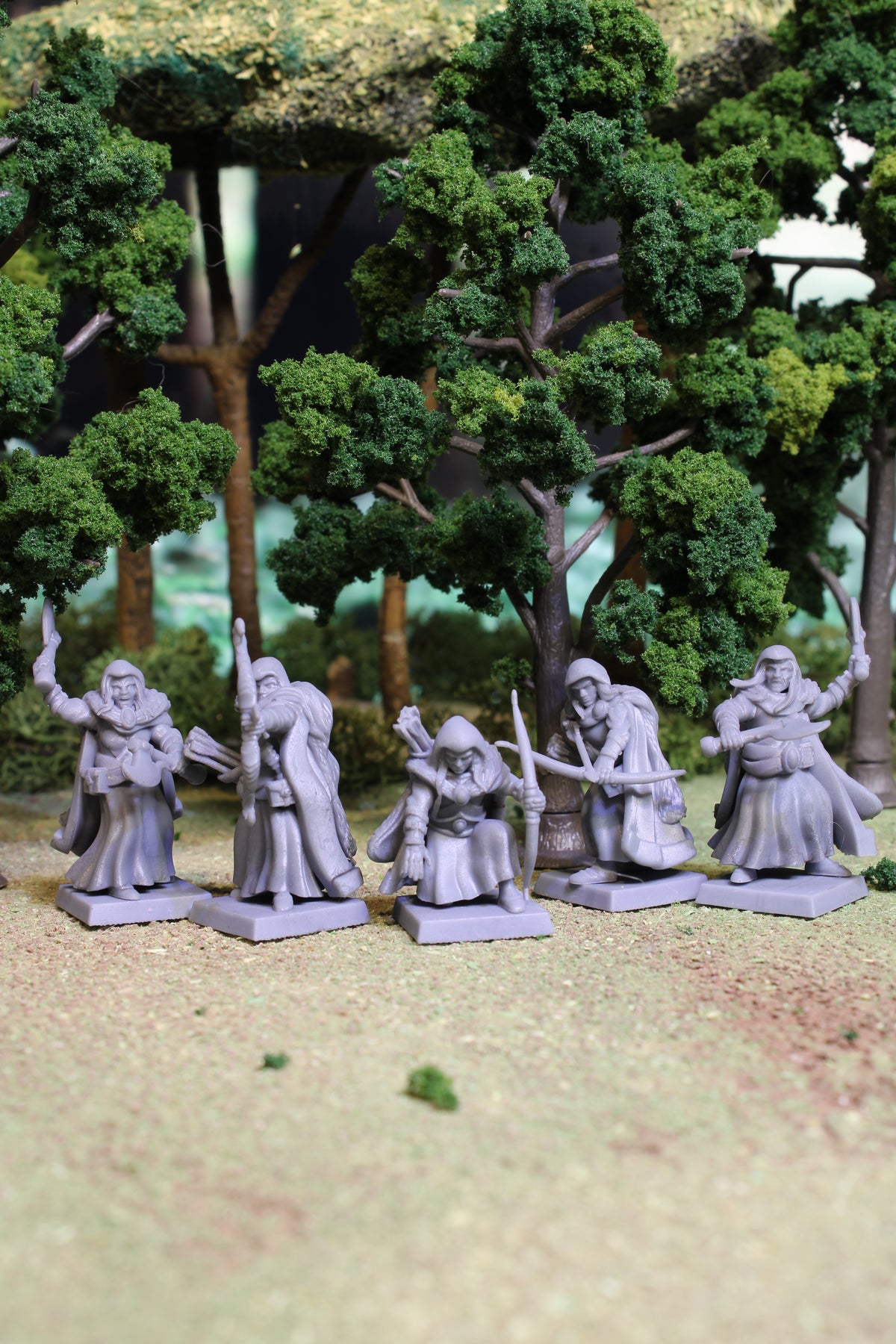 Royal Guard Rangers – Landor Miniatures 3D Printed Miniature (32mm) - image 2