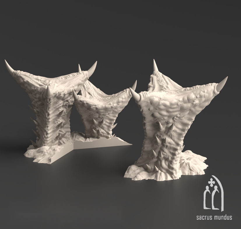 Tulipa, The Assimilated Planet - Sacrusmundus terrain reference render