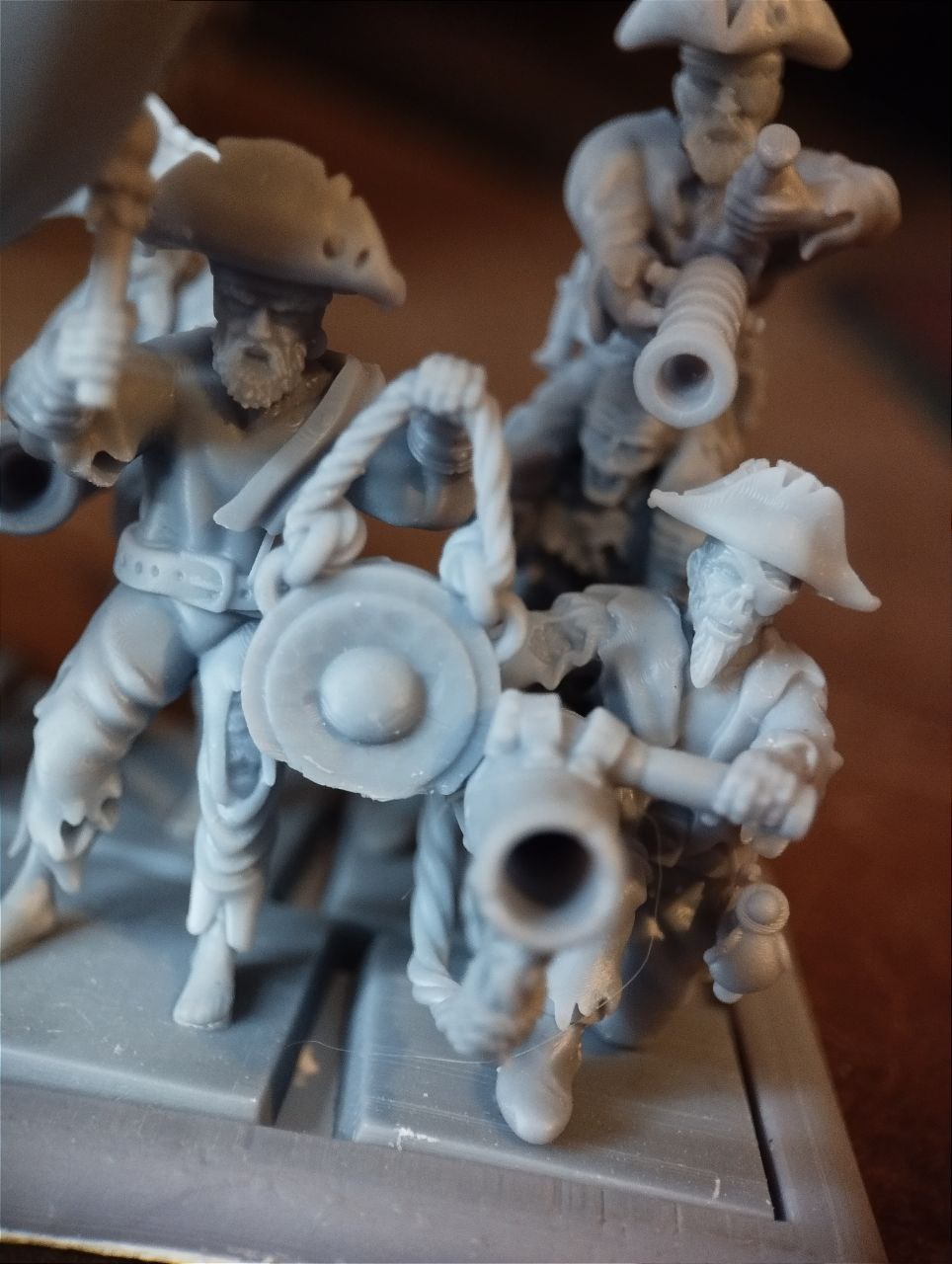 Zombie Pirates Gunners – Landor Miniatures 3D Printed Miniature (32mm) - image 7