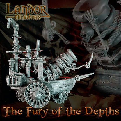 The fury of the Depths – Landor Miniatures 3D Printed Miniature (32mm) - image 9