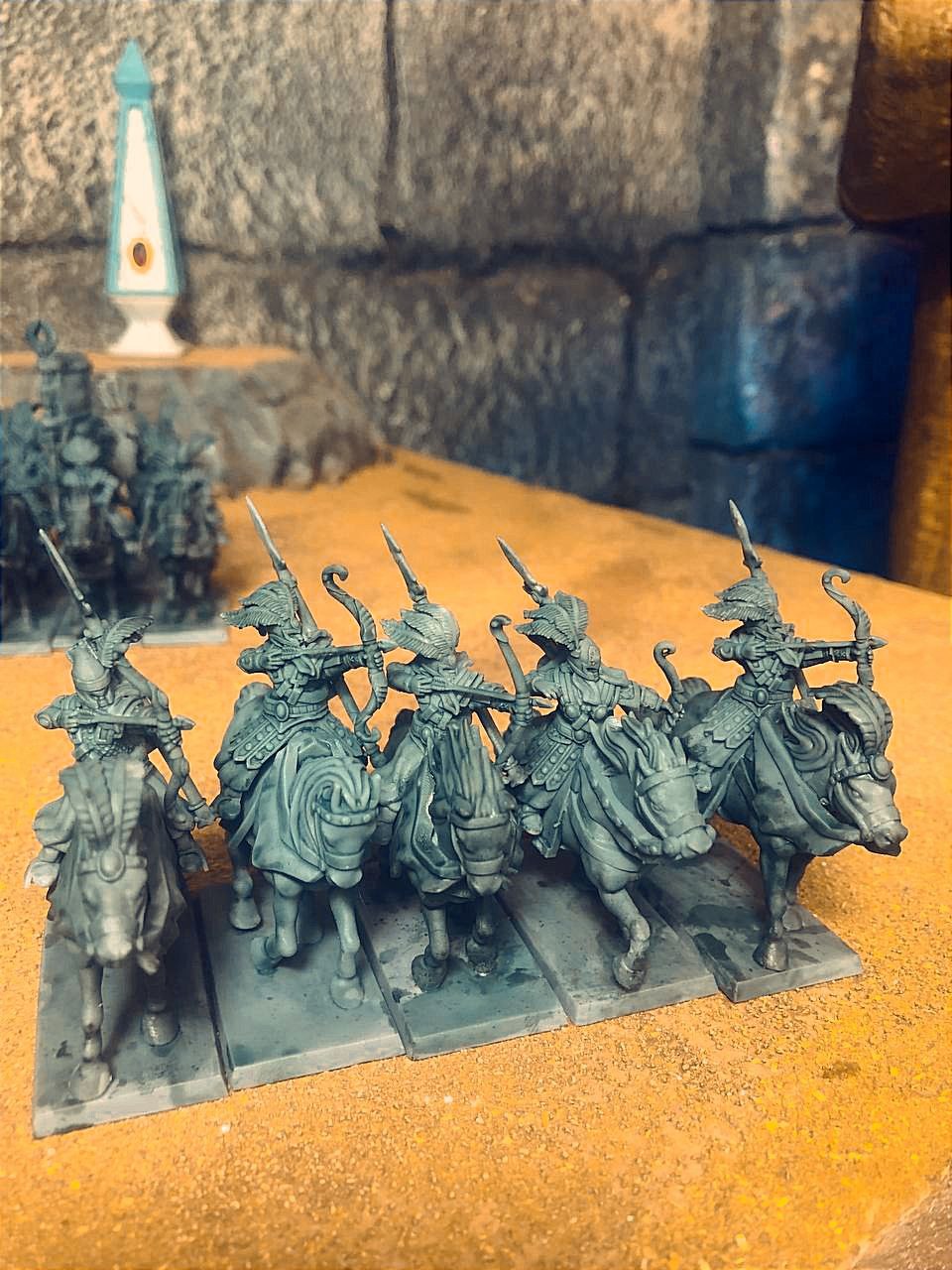 Elven Light Cavalry – Landor Miniatures 3D Printed Miniature (32mm) - image 2