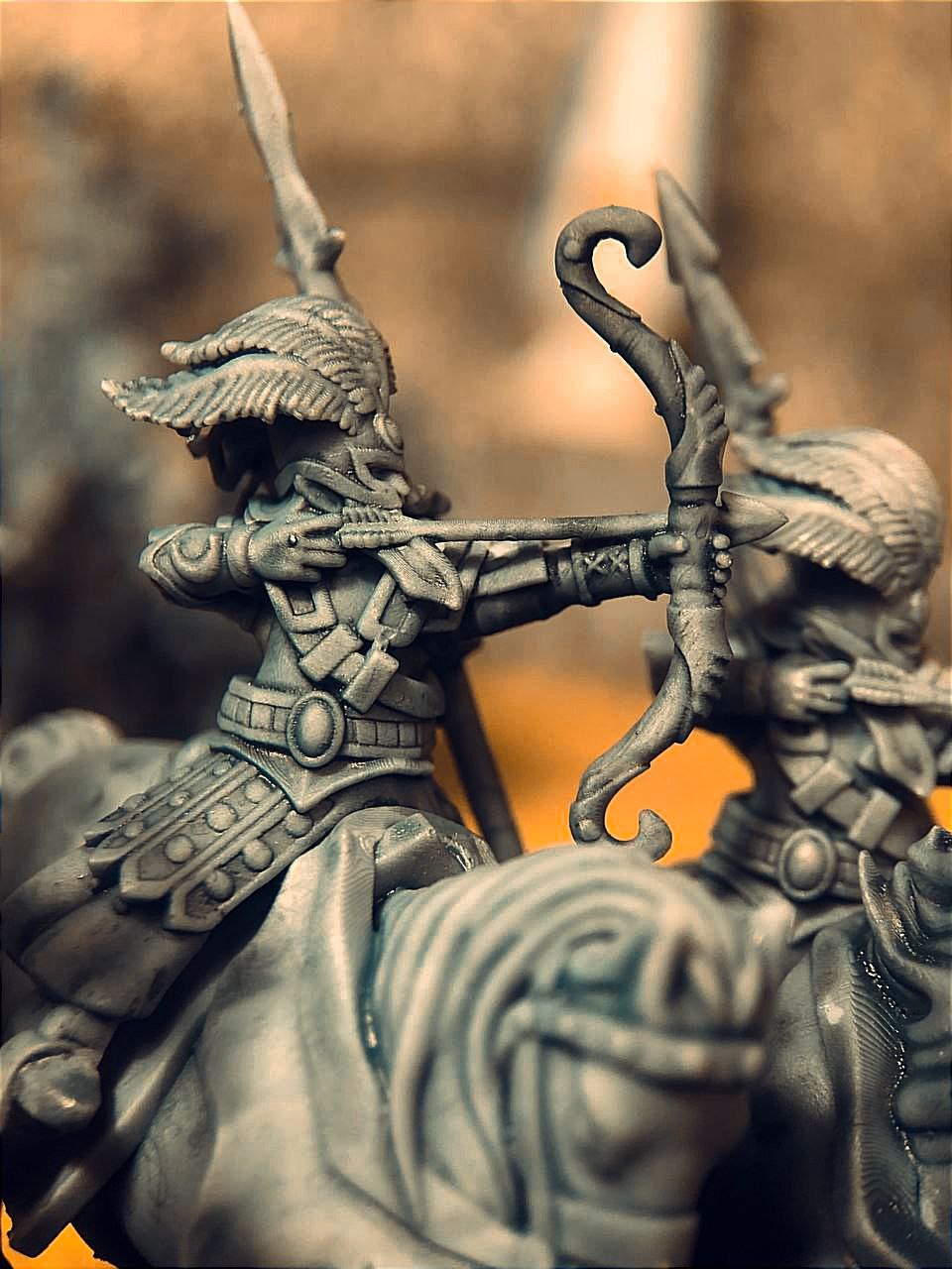 Elven Light Cavalry – Landor Miniatures 3D Printed Miniature (32mm) - image 1