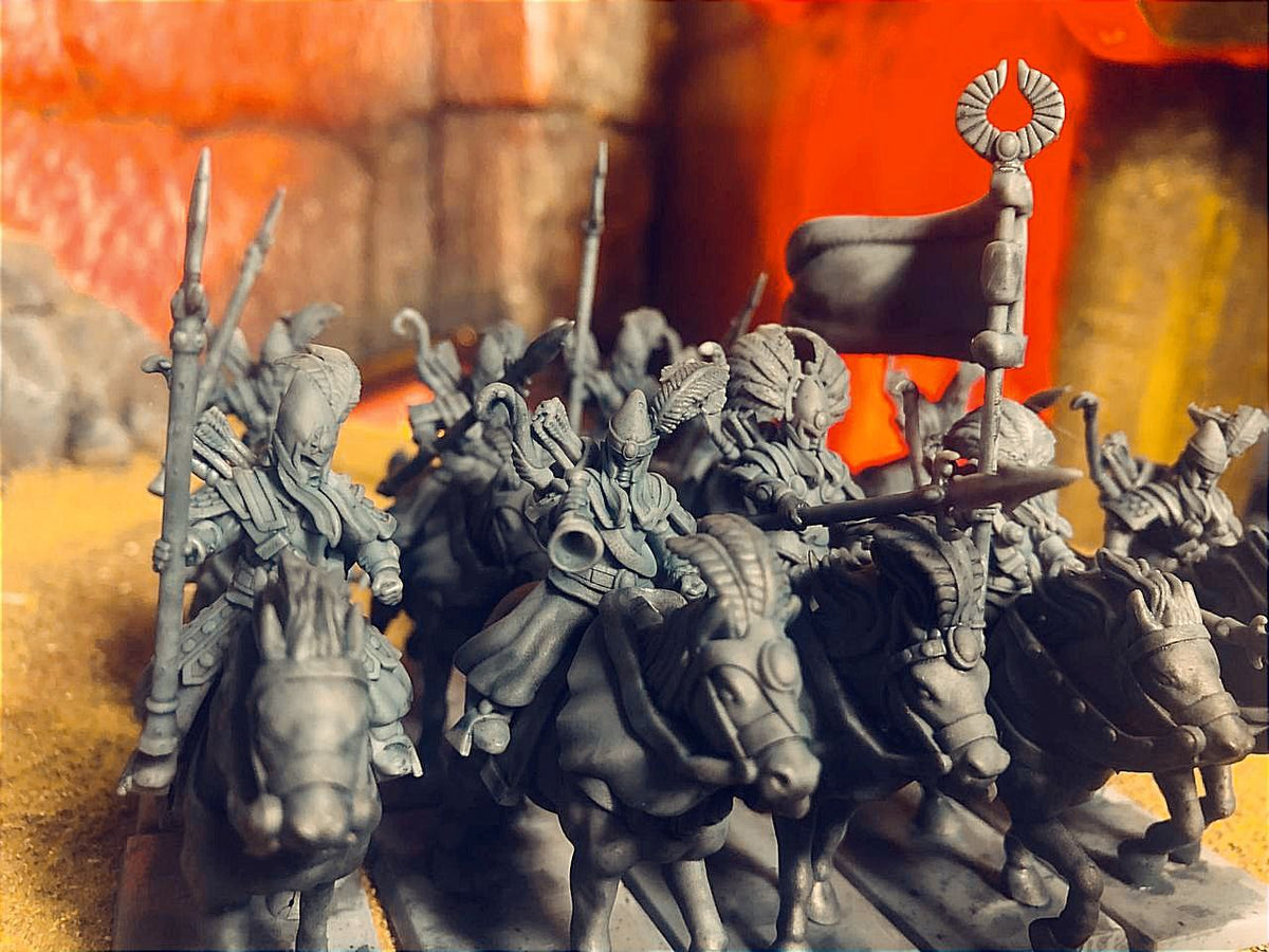 Elven Light Cavalry – Landor Miniatures 3D Printed Miniature (32mm) - image 3