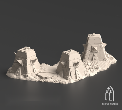 Warpzel-1A, No Git's Land Gulch - Sacrusmundus terrain reference render