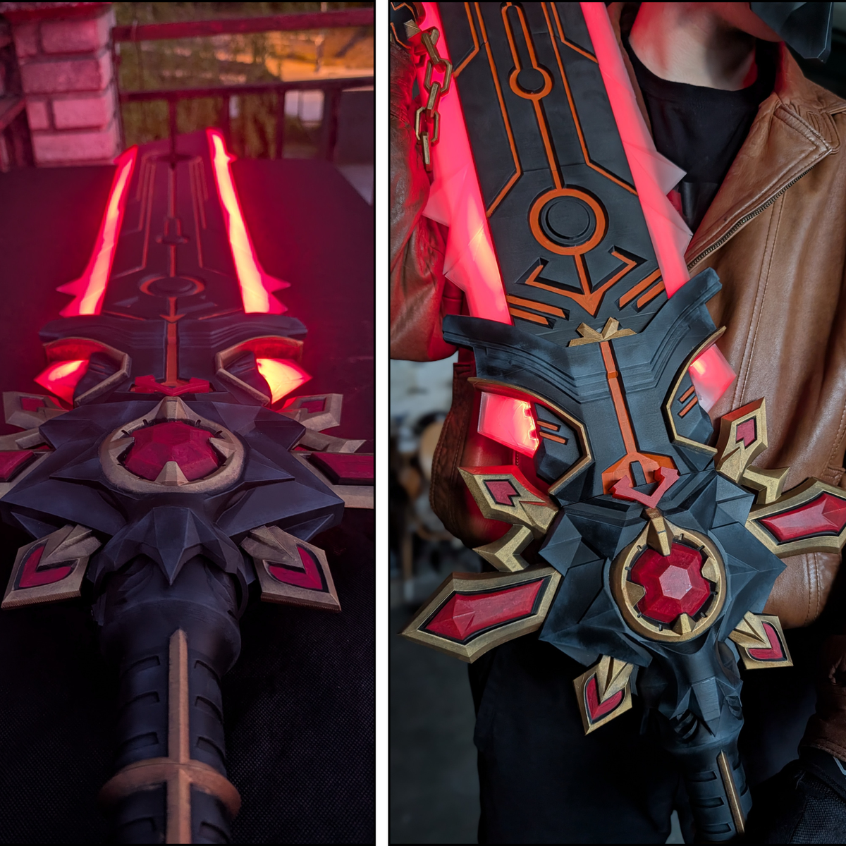 Ashrender Claymore – Full-Scale LED-Ready Cosplay Greatsword