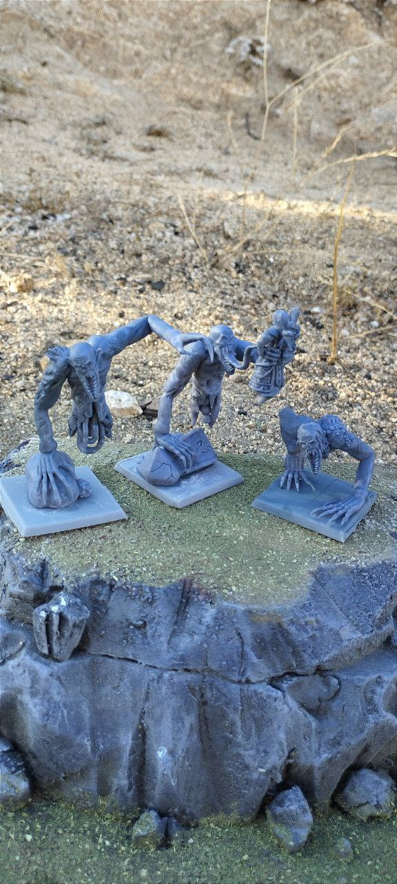 Sea Ghouls – Landor Miniatures 3D Printed Miniature (32mm) - image 2