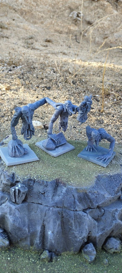 Sea Ghouls – Landor Miniatures 3D Printed Miniature (32mm) - image 2