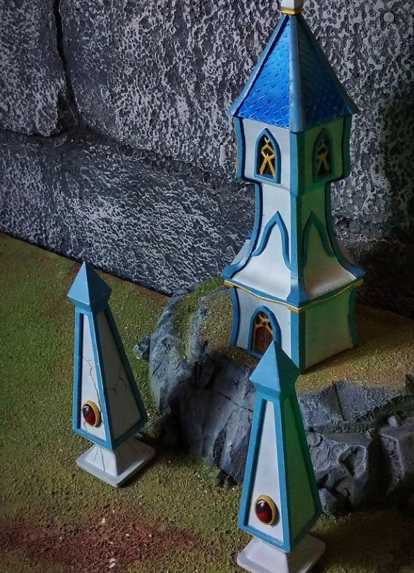 Elven Watchtower – Landor Miniatures 3D Printed Miniature (32mm) - image 5