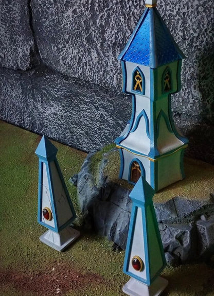 Elven Watchtower – Landor Miniatures 3D Printed Miniature (32mm) - image 5