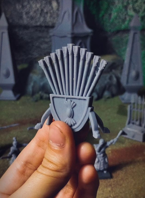 Elven Bolt Thrower – Landor Miniatures 3D Printed Miniature (32mm) - image 2