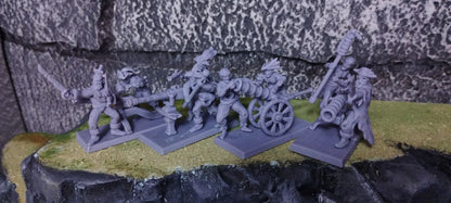 Zombie Pirates Falconets – Landor Miniatures 3D Printed Miniature (32mm) - image 12