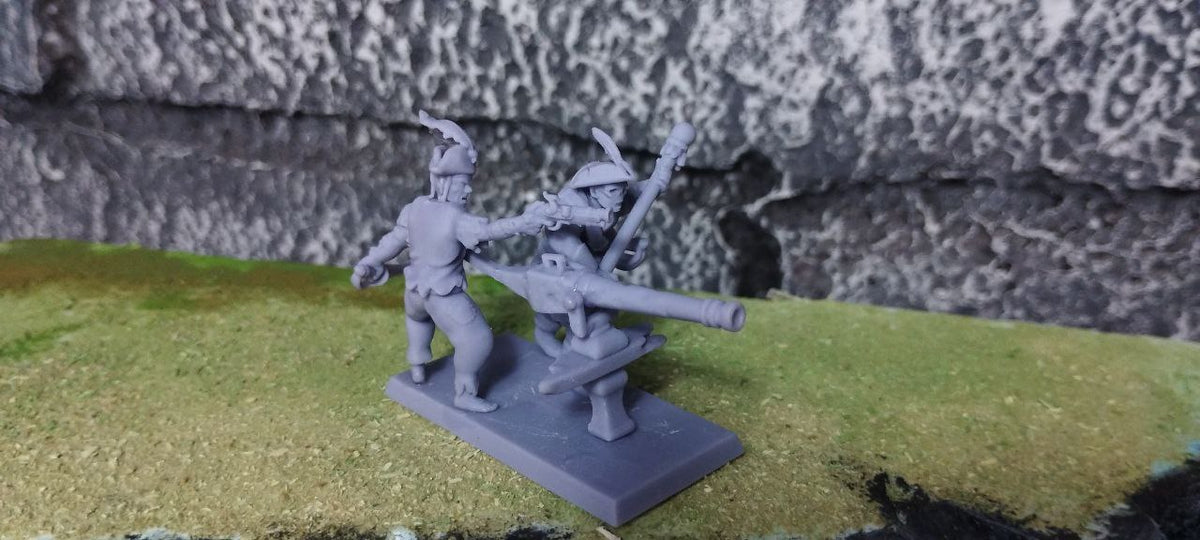 Zombie Pirates Falconets – Landor Miniatures 3D Printed Miniature (32mm) - image 13