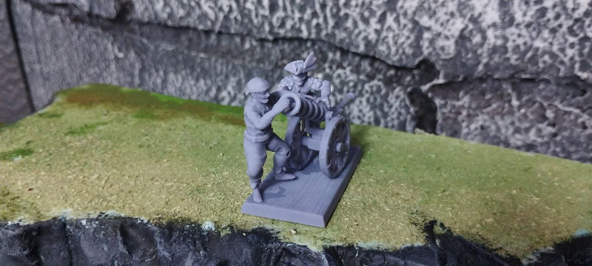 Zombie Pirates Falconets – Landor Miniatures 3D Printed Miniature (32mm) - image 14