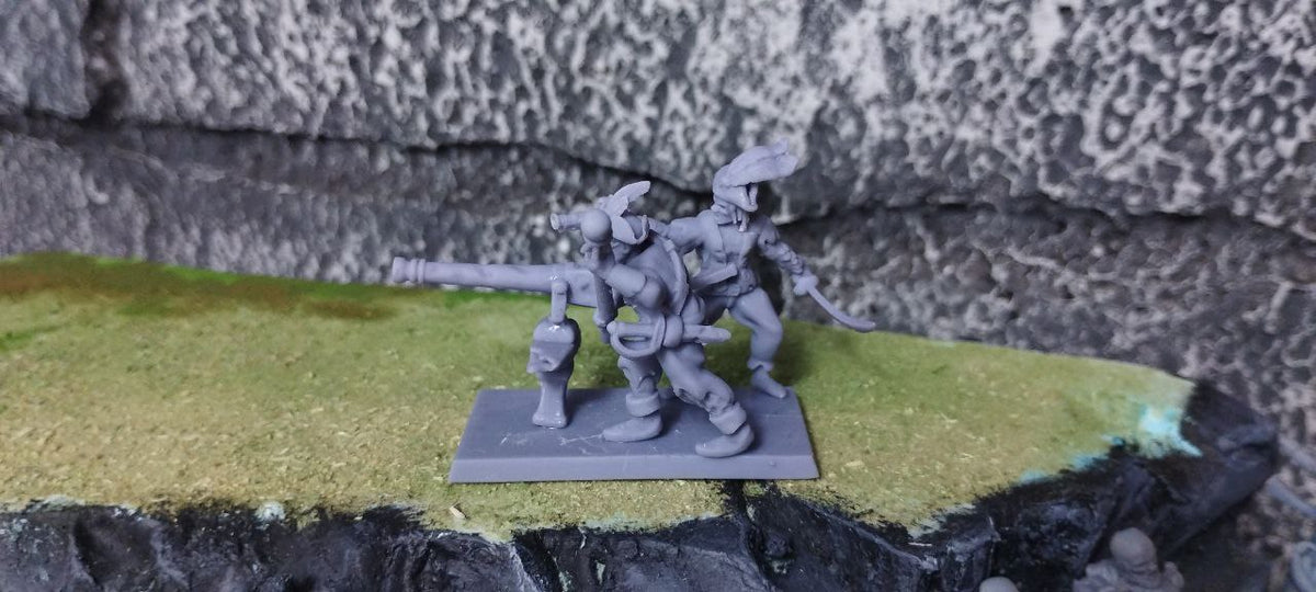 Zombie Pirates Falconets – Landor Miniatures 3D Printed Miniature (32mm) - image 15
