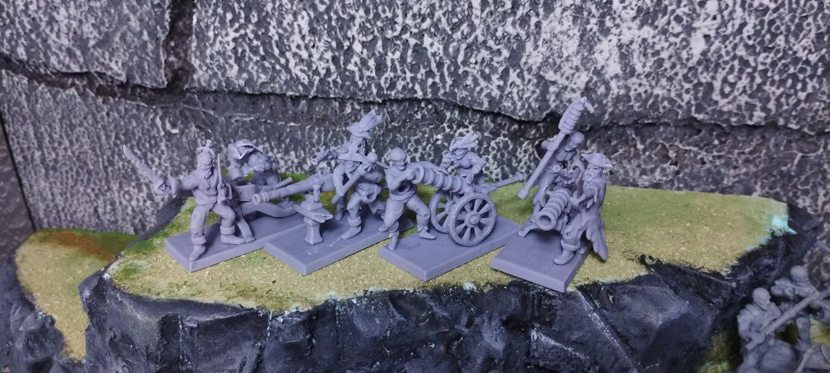 Zombie Pirates Falconets – Landor Miniatures 3D Printed Miniature (32mm) - image 6