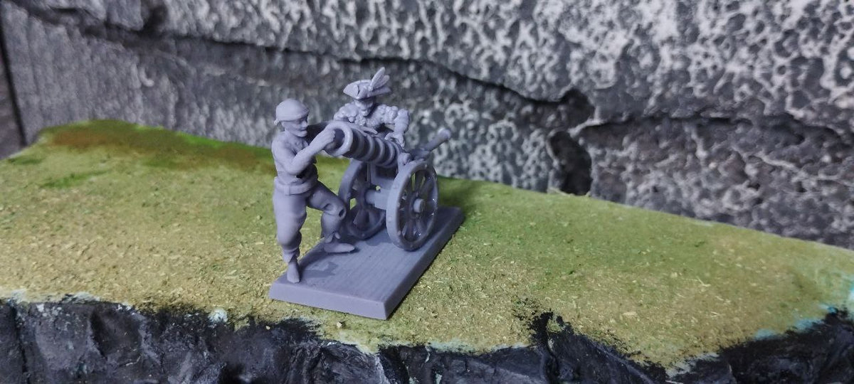 Zombie Pirates Falconets – Landor Miniatures 3D Printed Miniature (32mm) - image 5