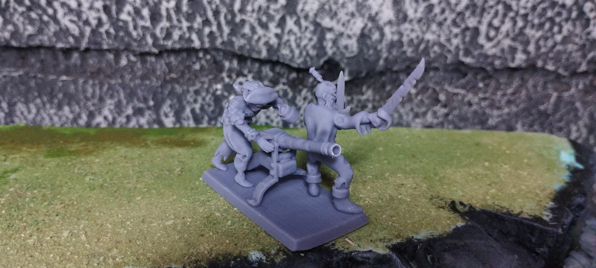 Zombie Pirates Falconets – Landor Miniatures 3D Printed Miniature (32mm) - image 7