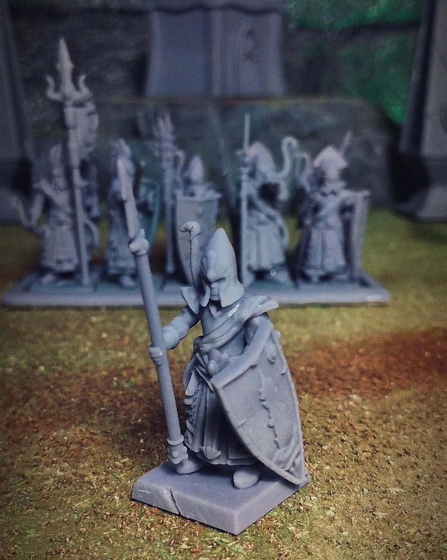 Elven coastguard – Landor Miniatures 3D Printed Miniature (32mm) - image 2