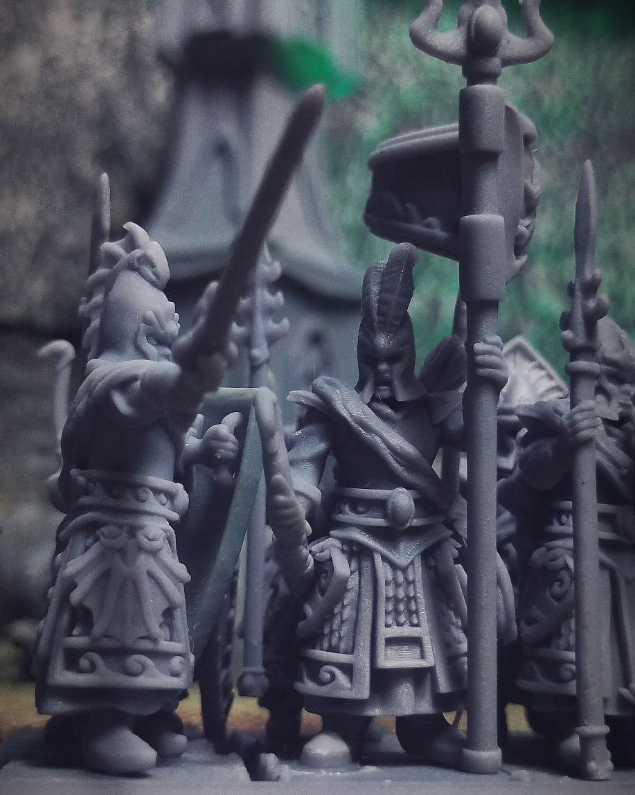 Elven coastguard – Landor Miniatures 3D Printed Miniature (32mm) - image 7