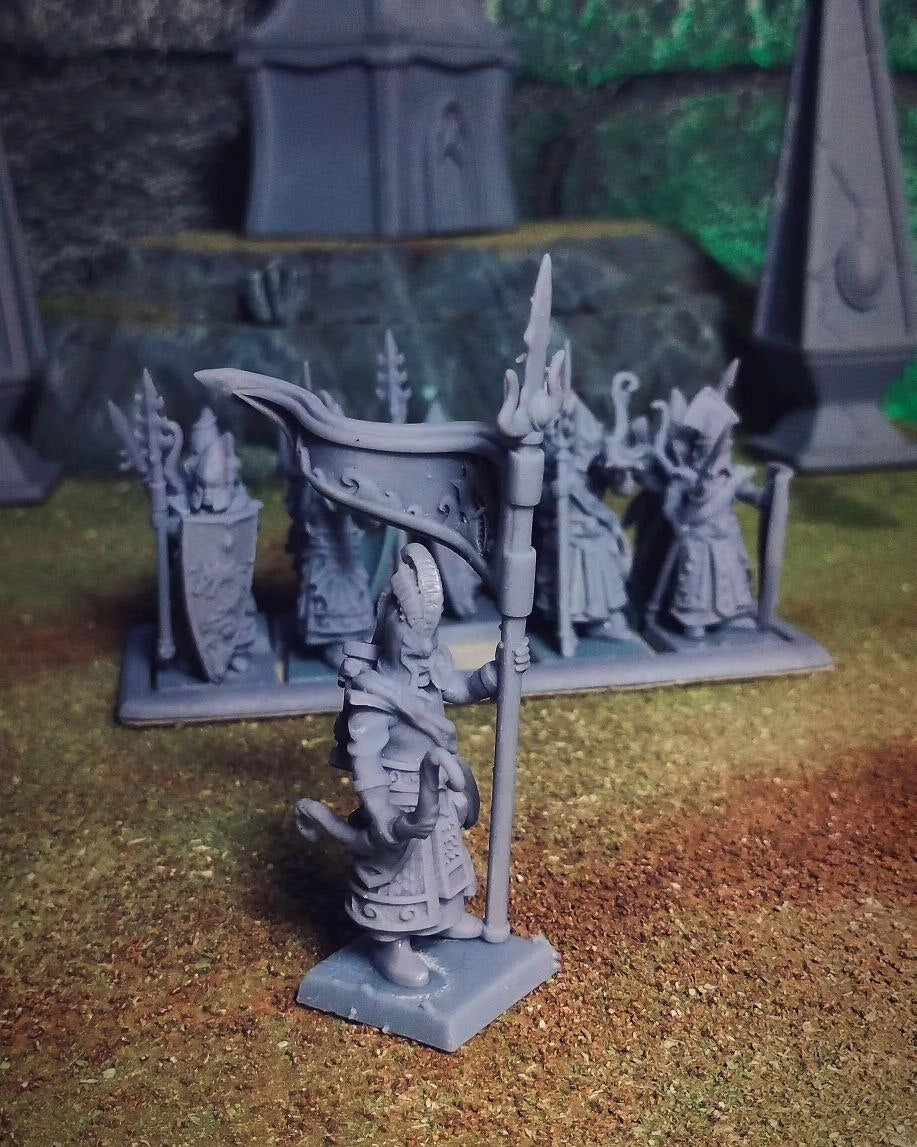 Elven coastguard – Landor Miniatures 3D Printed Miniature (32mm) - image 3