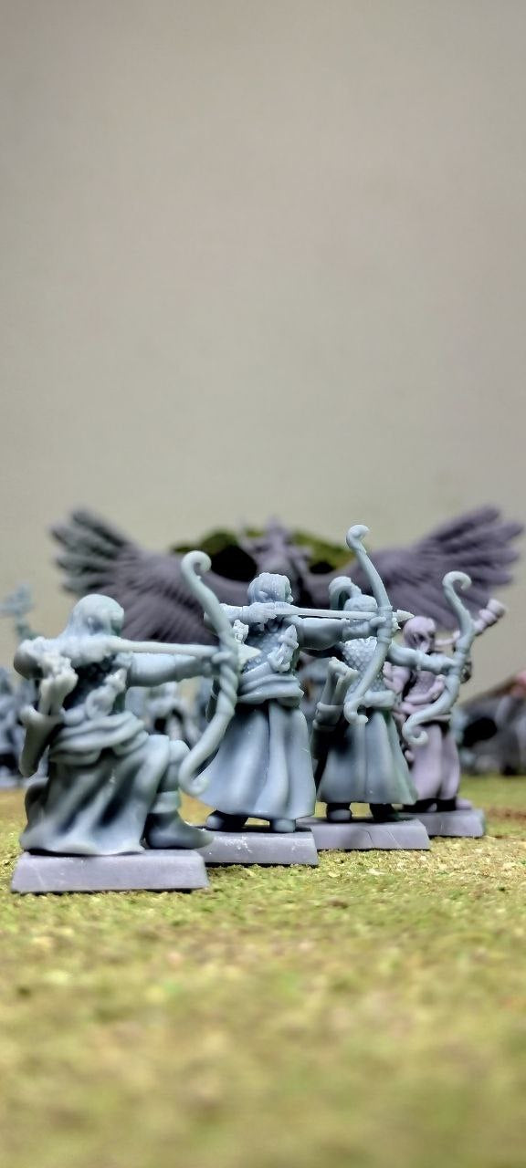 Elven archers – Landor Miniatures 3D Printed Miniature (32mm) - image 10