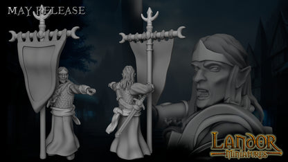 Elven archers – Landor Miniatures 3D Printed Miniature (32mm) - image 13